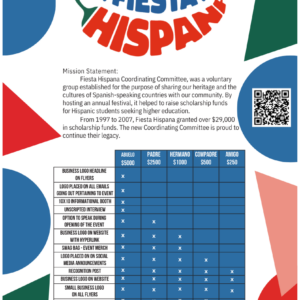 Fiesta Hispana Sponsor